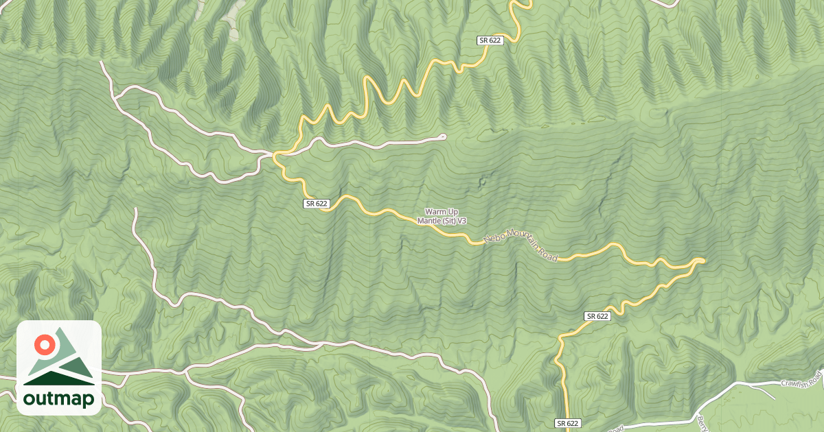 Map of Warm Up Mantle (Sit)