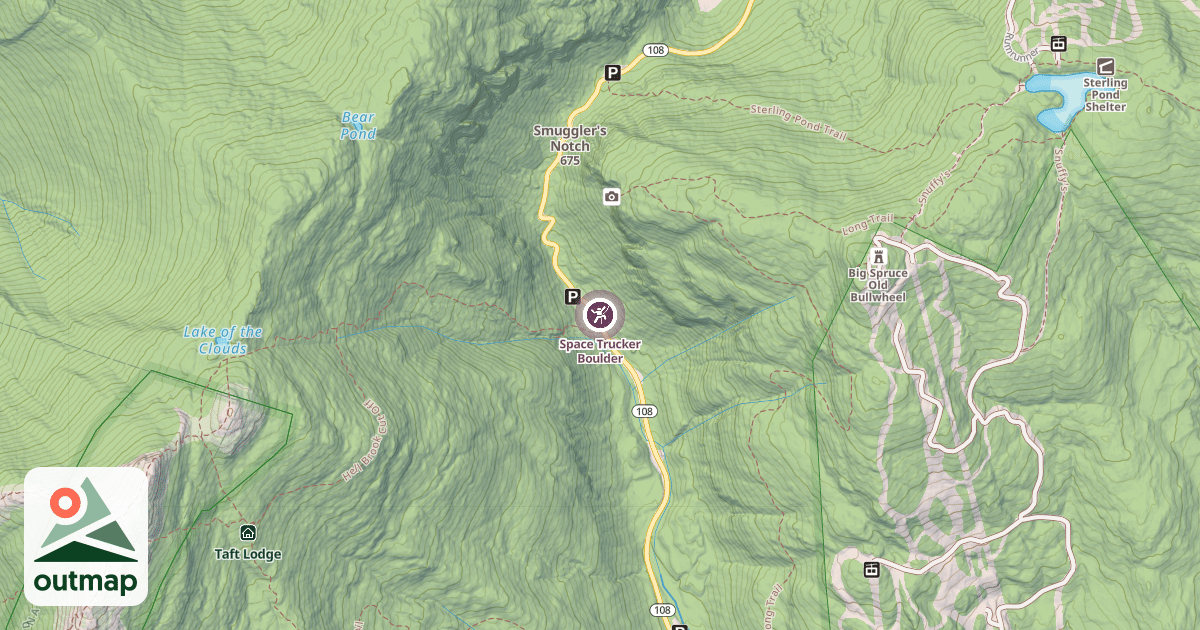 Map of Space Trucker Boulder