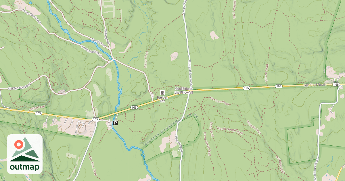 Map of Cool Side of the Pillow