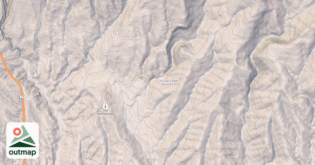 Map of It's Just a Flesh Wound