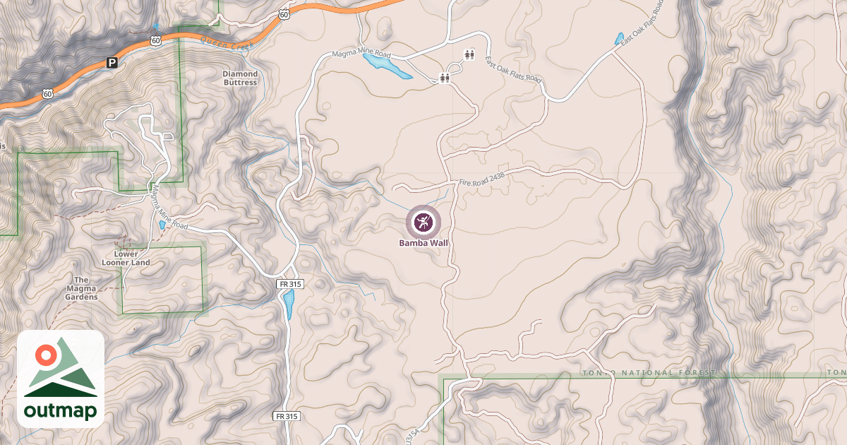Map of Bamba Wall