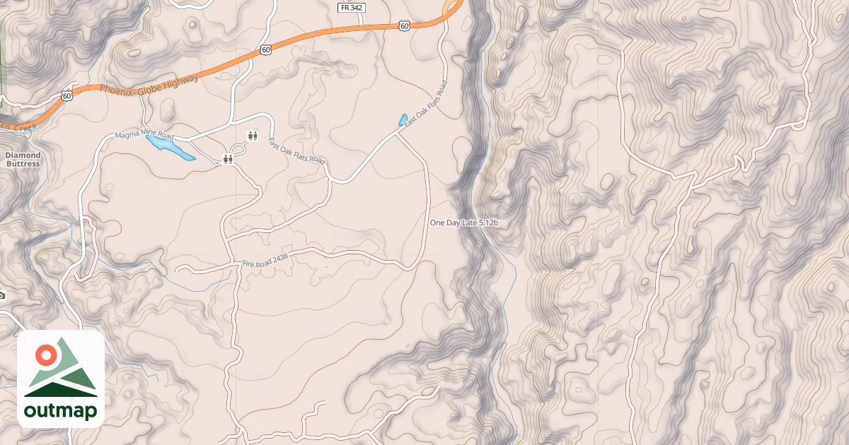 Map of One Day Late