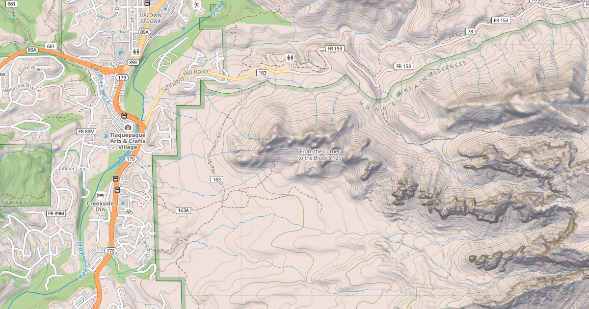 Map preview of From the Corner to the Block