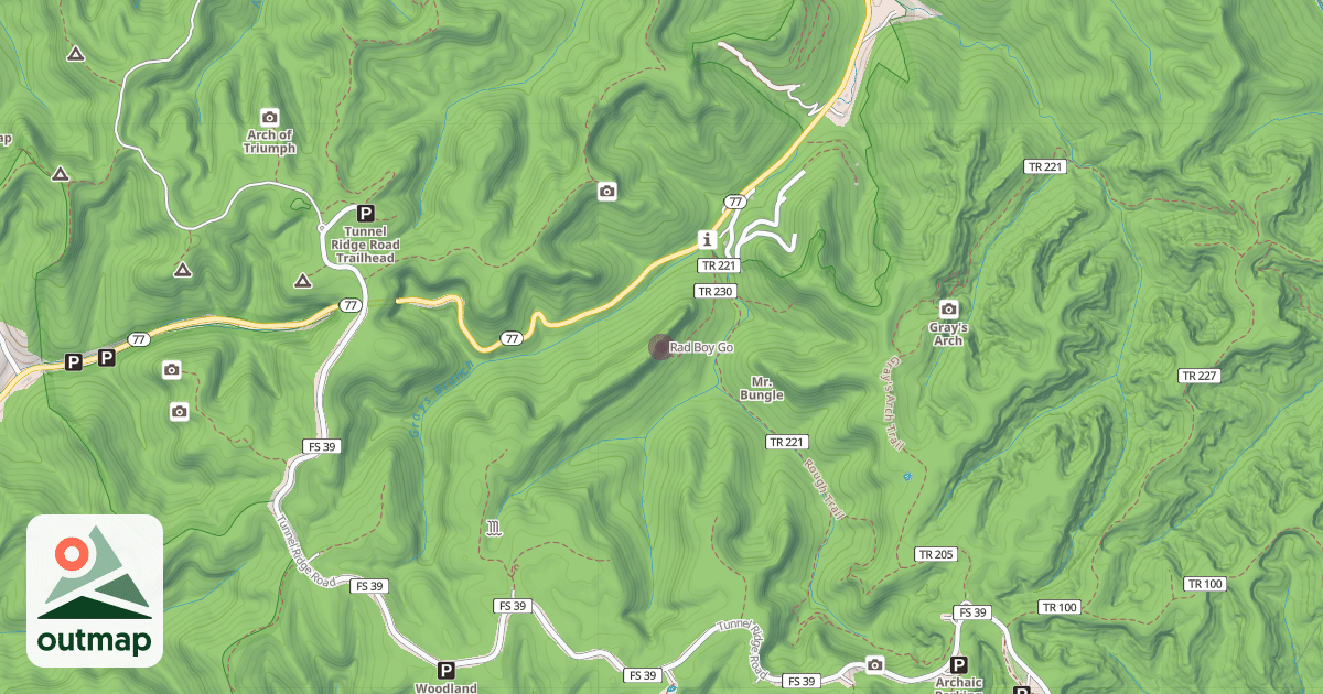 Map of Rad Boy Go