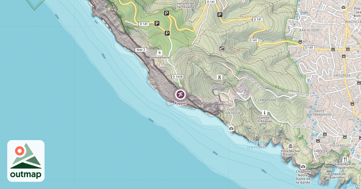 Map of Rappel