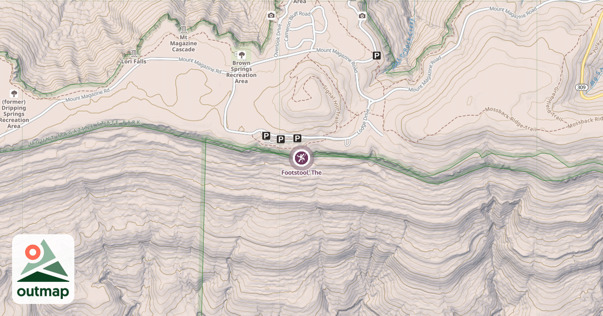 Map of Footstool, The