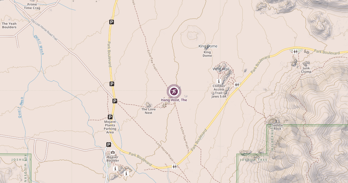 Map preview of Hang West, The