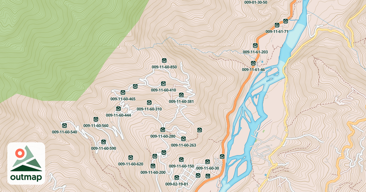Map of 009-11-60-380