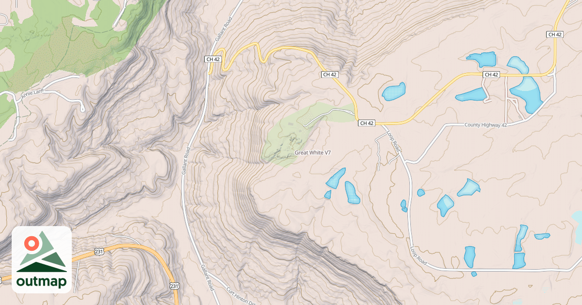 Map of Great White