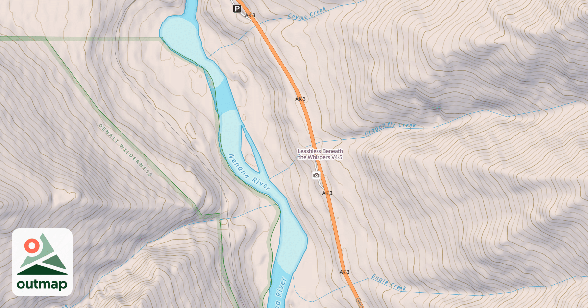 Map of Leashless Beneath the Whispers