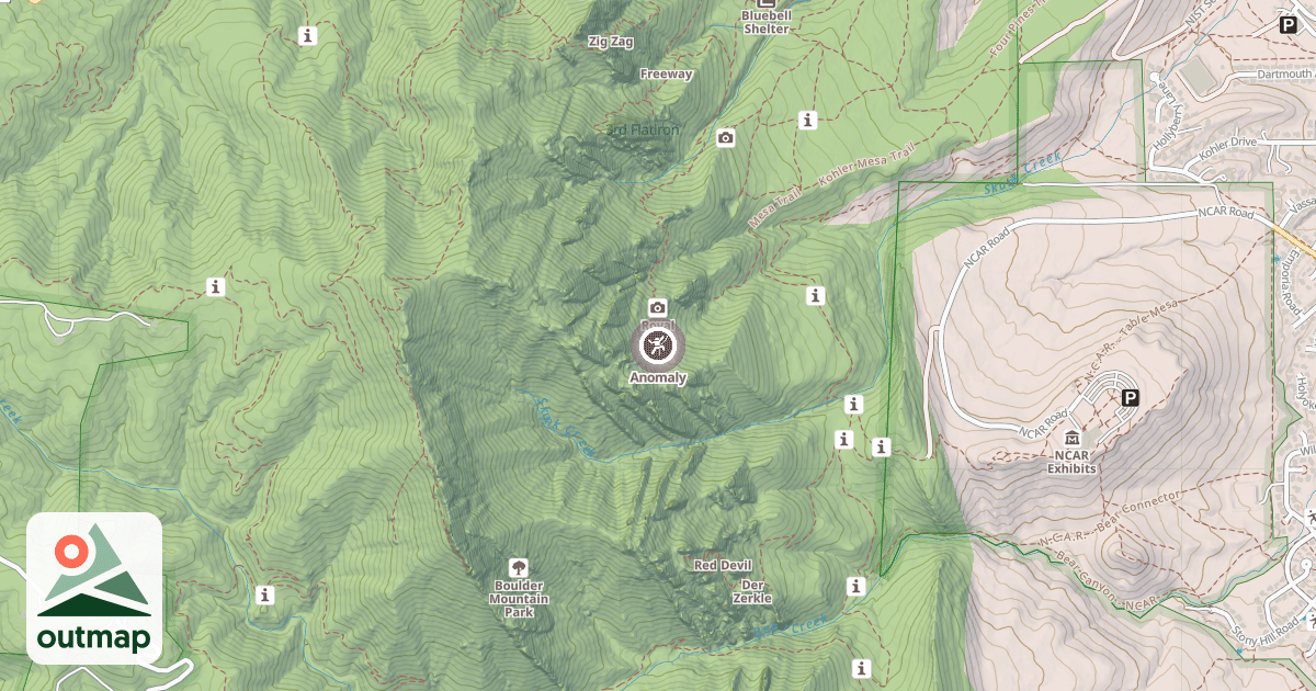 Map of Anomaly