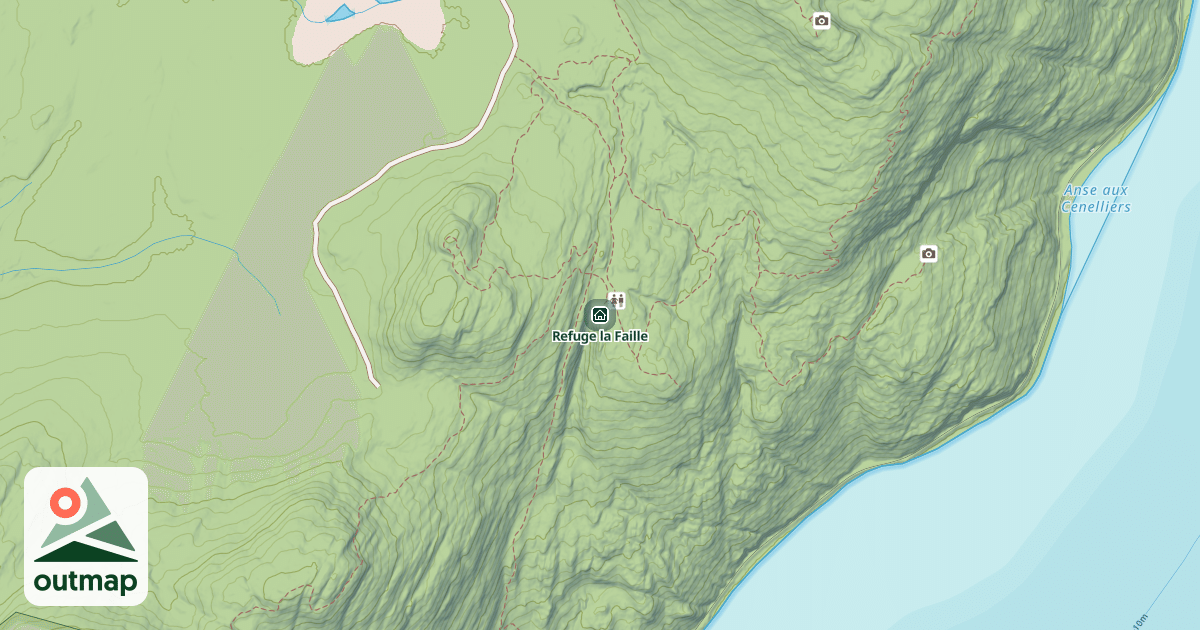 Map of Refuge la Faille