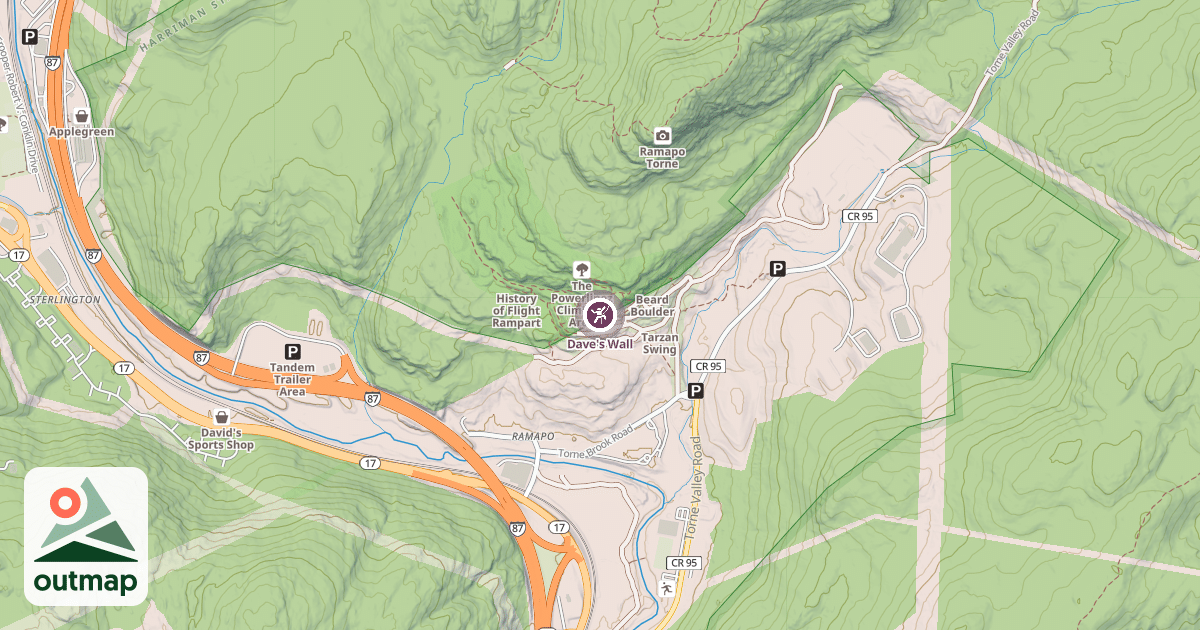 Map of Dave's Wall