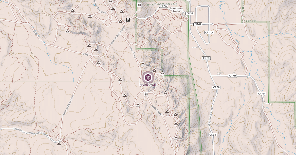 Map preview of Project Wall