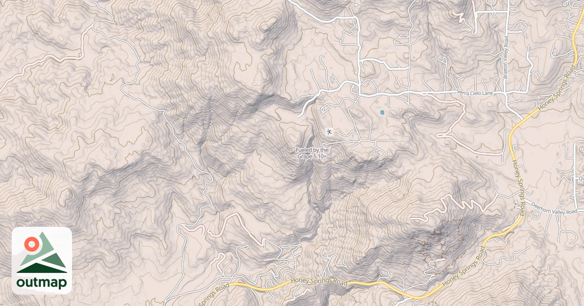 Map of Fueled by the Grape