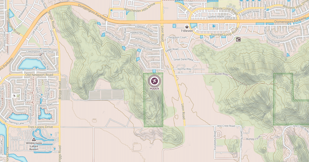Map preview of Haack