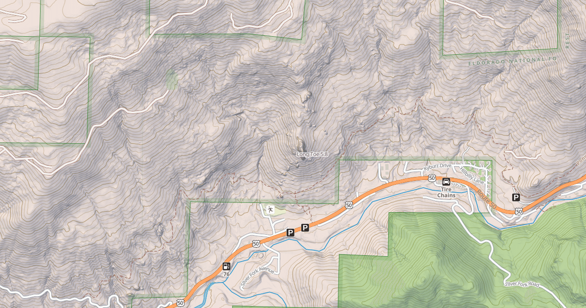 Map preview of Long Toe