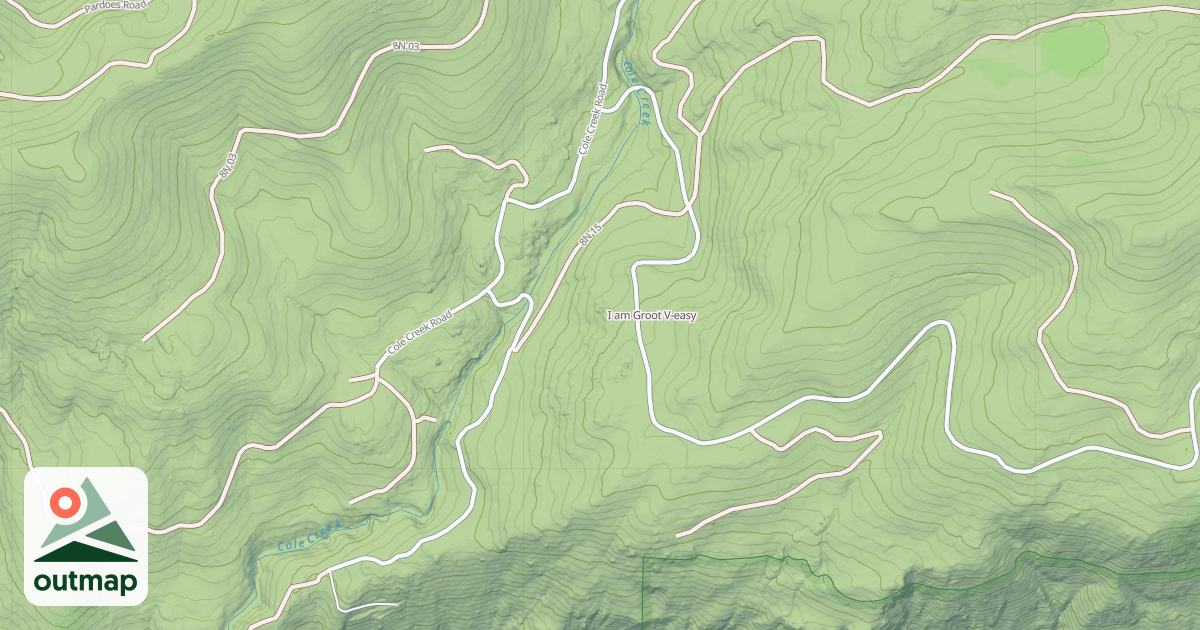 Map of I am Groot