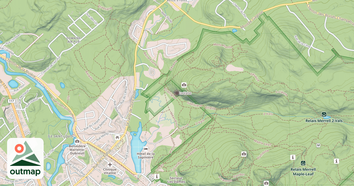 Map of La Valse
