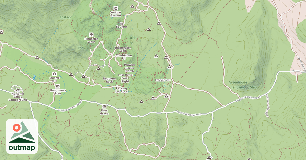 Map of Cracked