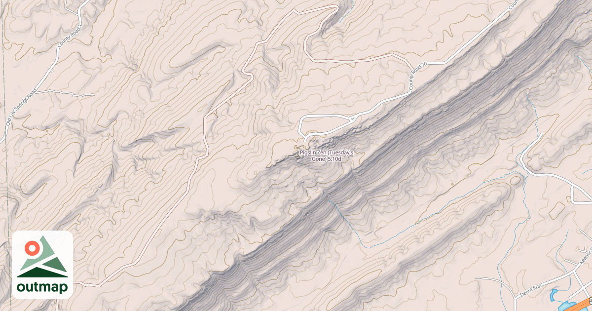 Map of Pigs in Zen (Tuesday's Gone)