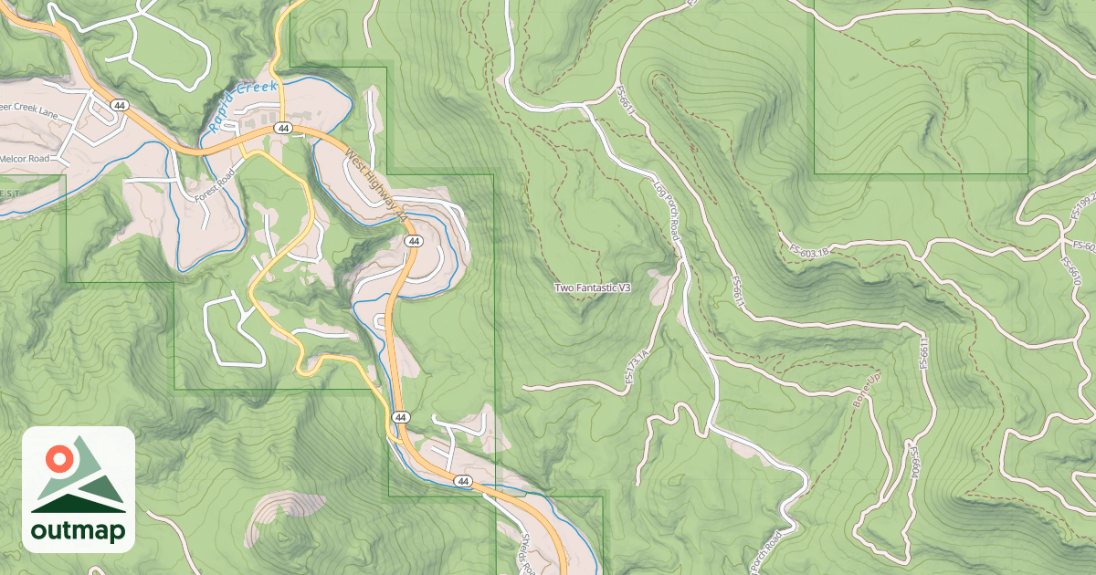 Map of Two Fantastic