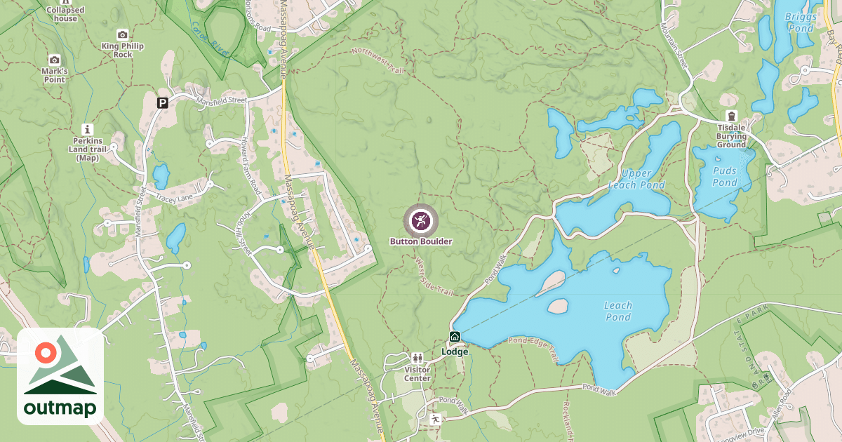 Map of Button Boulder