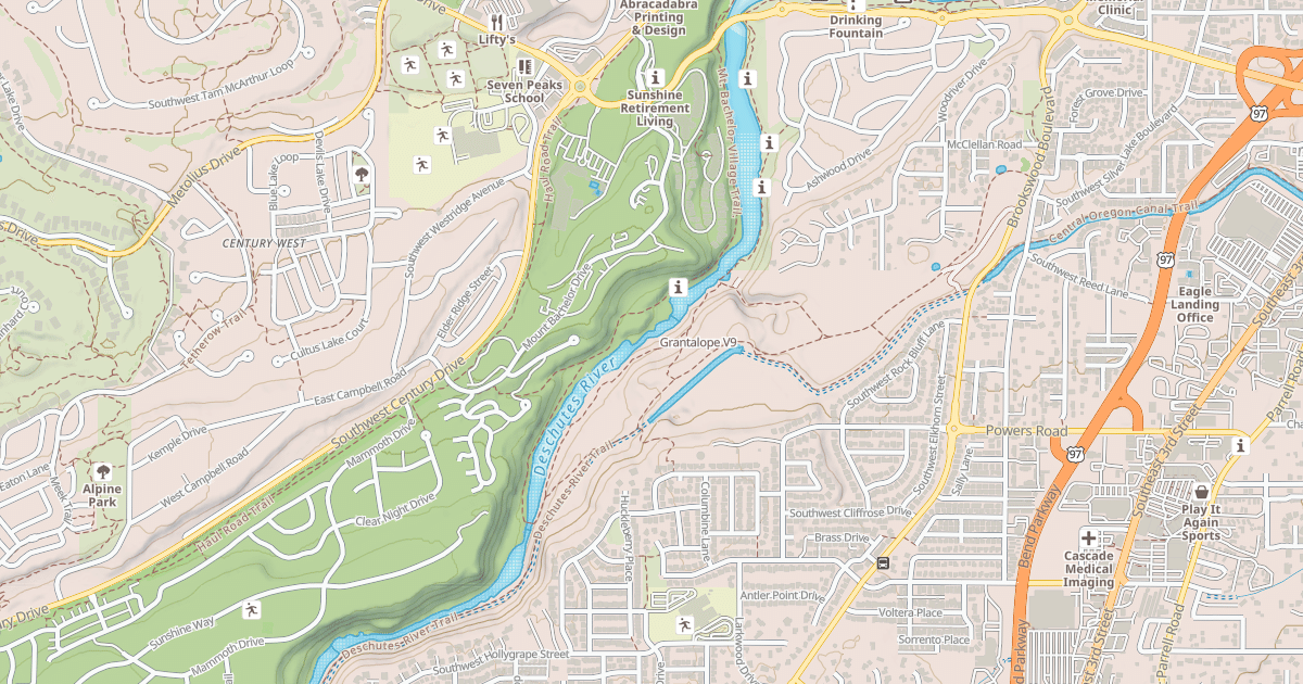 Map preview of Grantalope