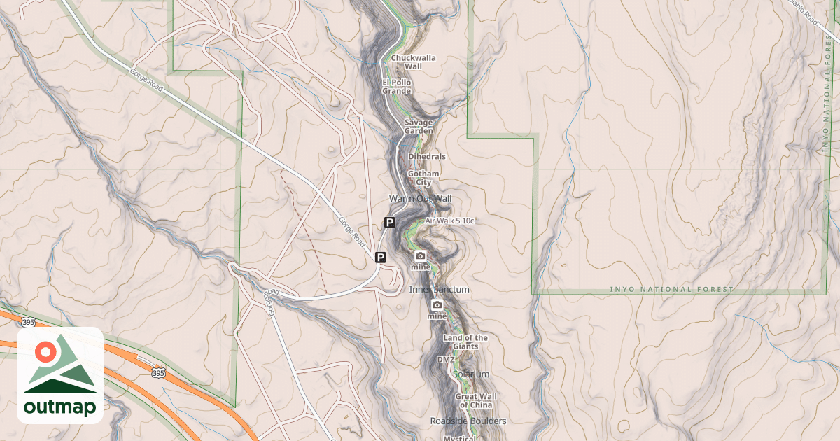 Map of Air Walk