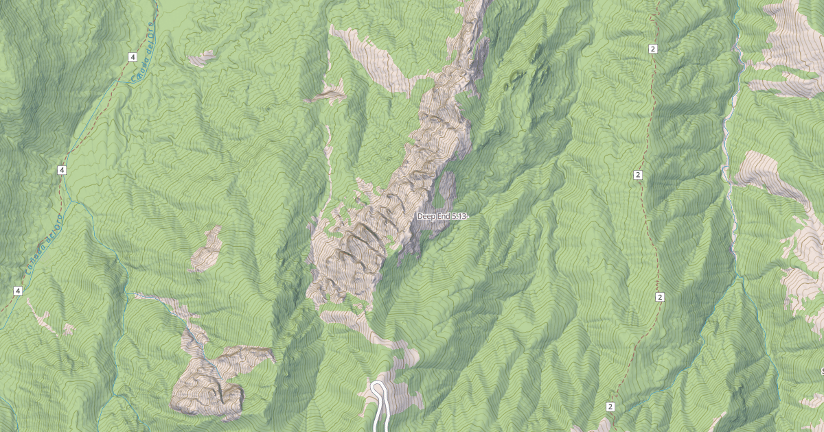 Map preview of Deep End