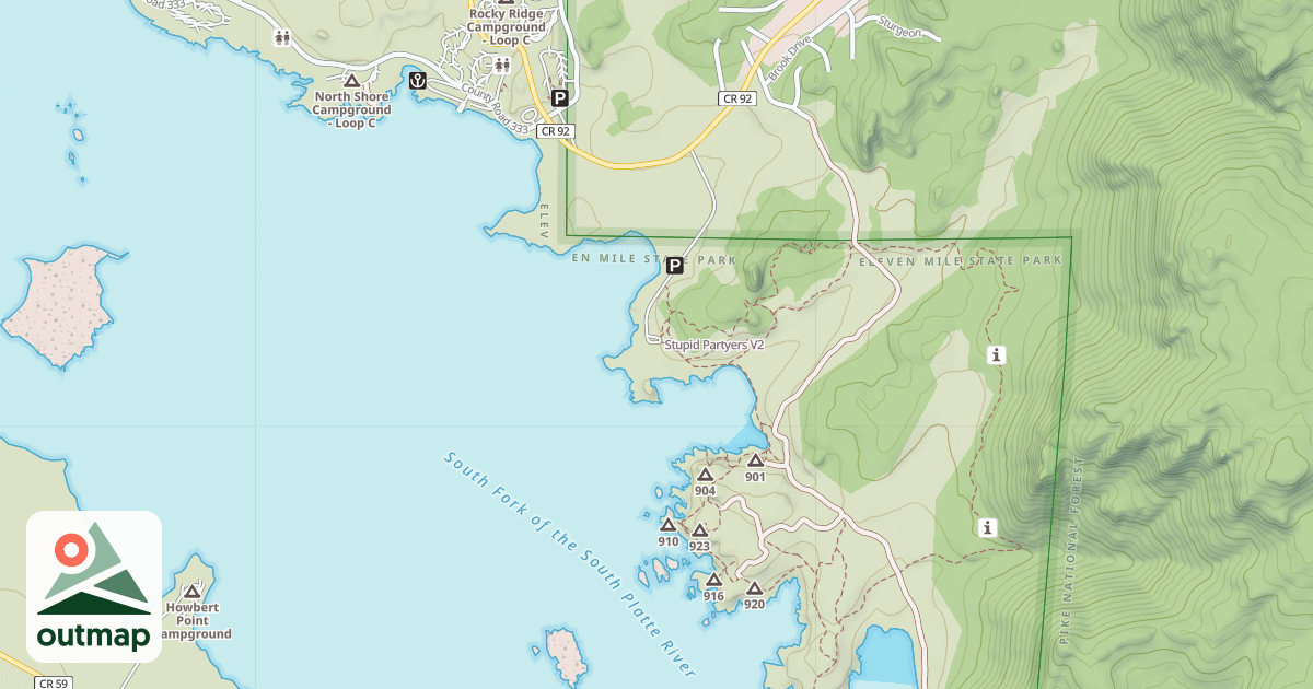 Map of Stupid Partyers