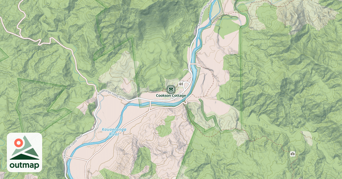 Map of Cookson Cottage