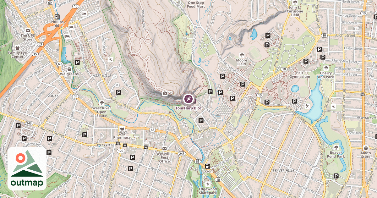 Map of Toni Harp Bloc