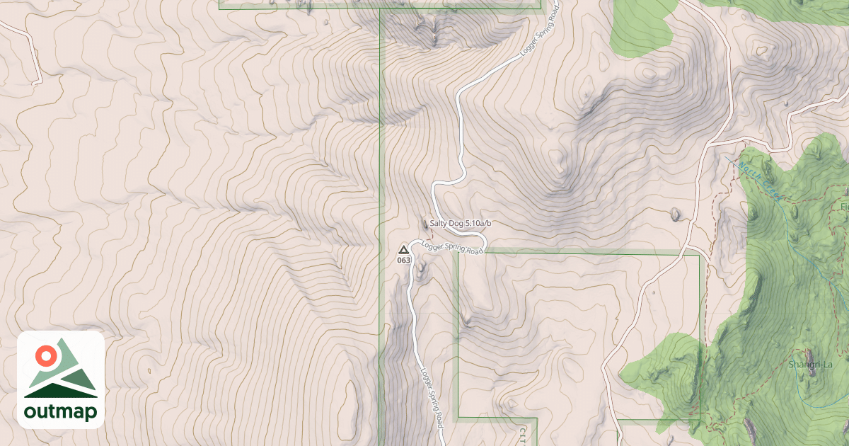 Map of Salty Dog