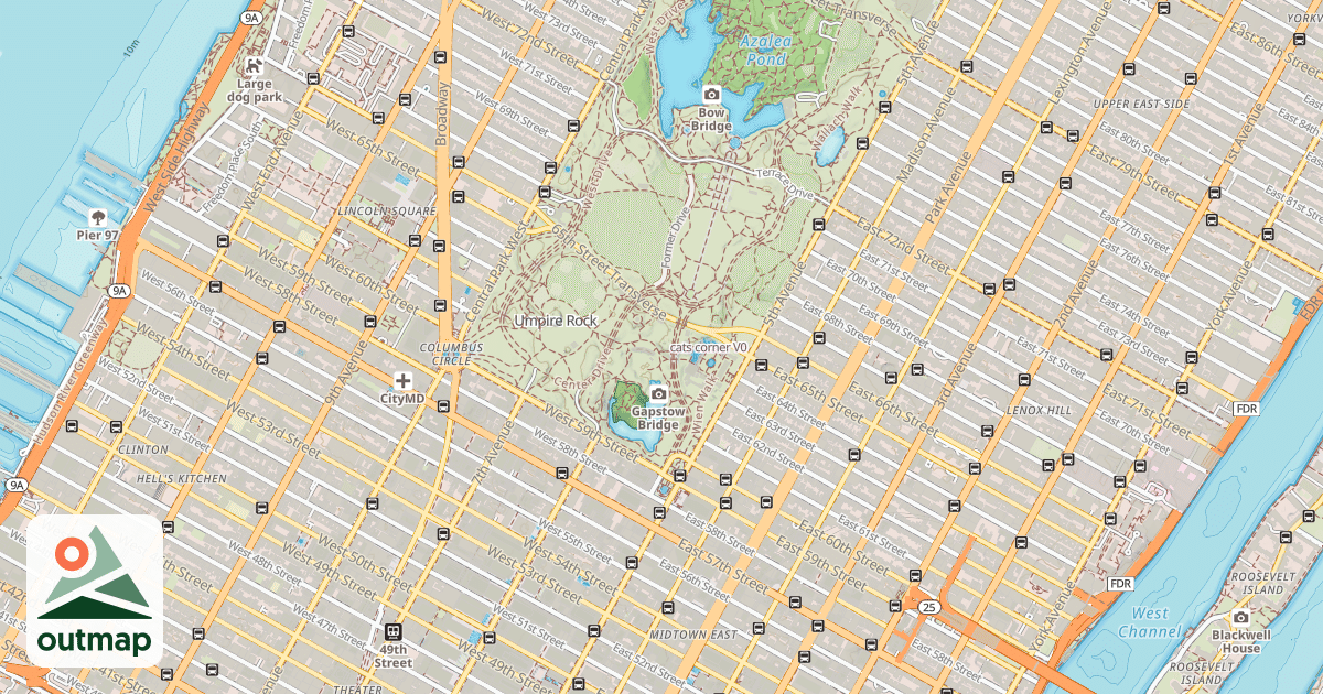 Map of cats corner