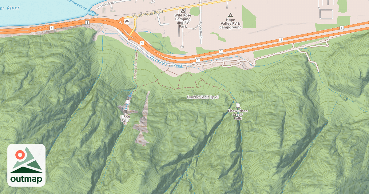 Map of Couldn't Get It Up
