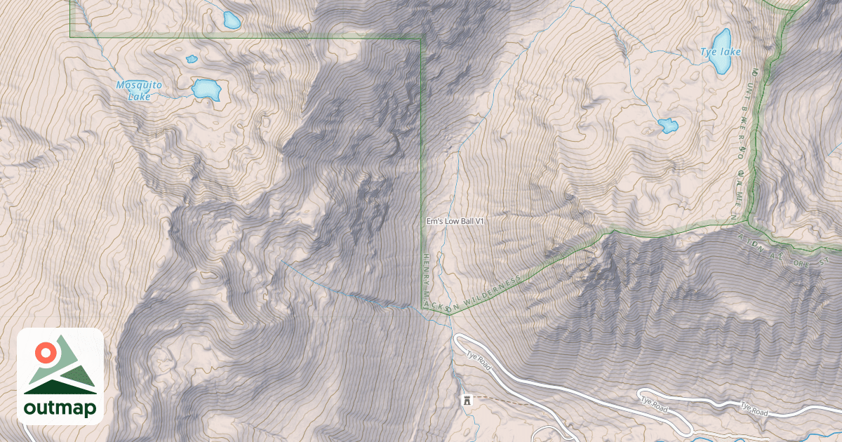 Map of Em's Low Ball