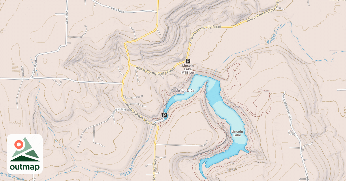 Map of Mentor