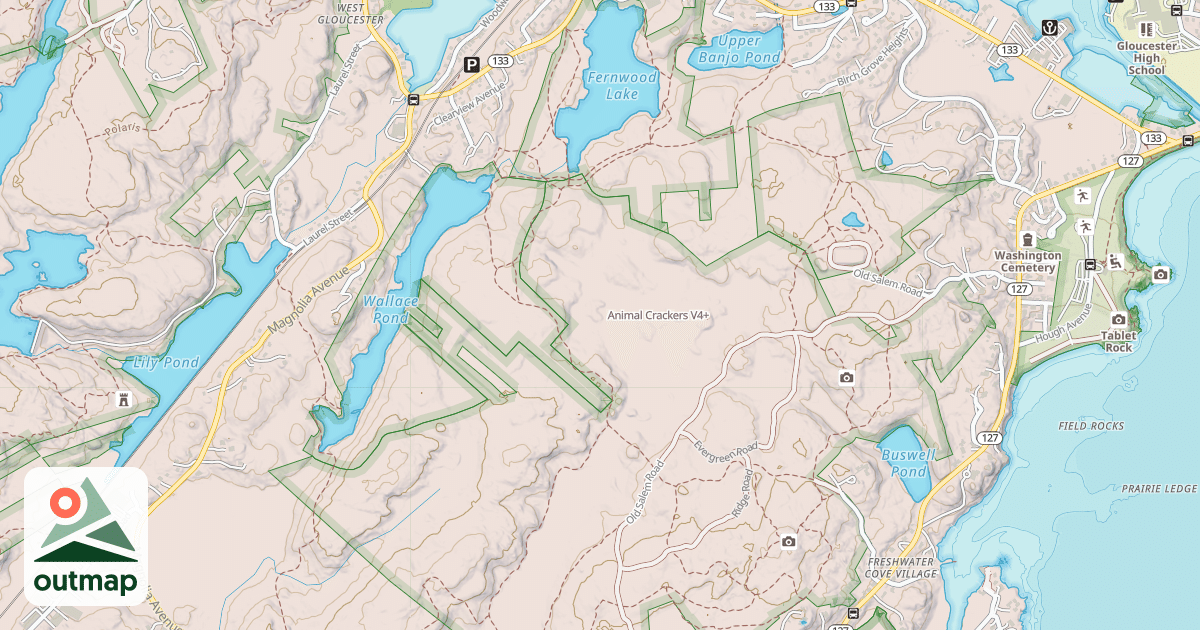 Map of Animal Crackers