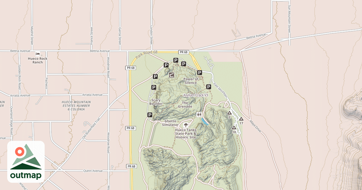 Map of Asylum Crack
