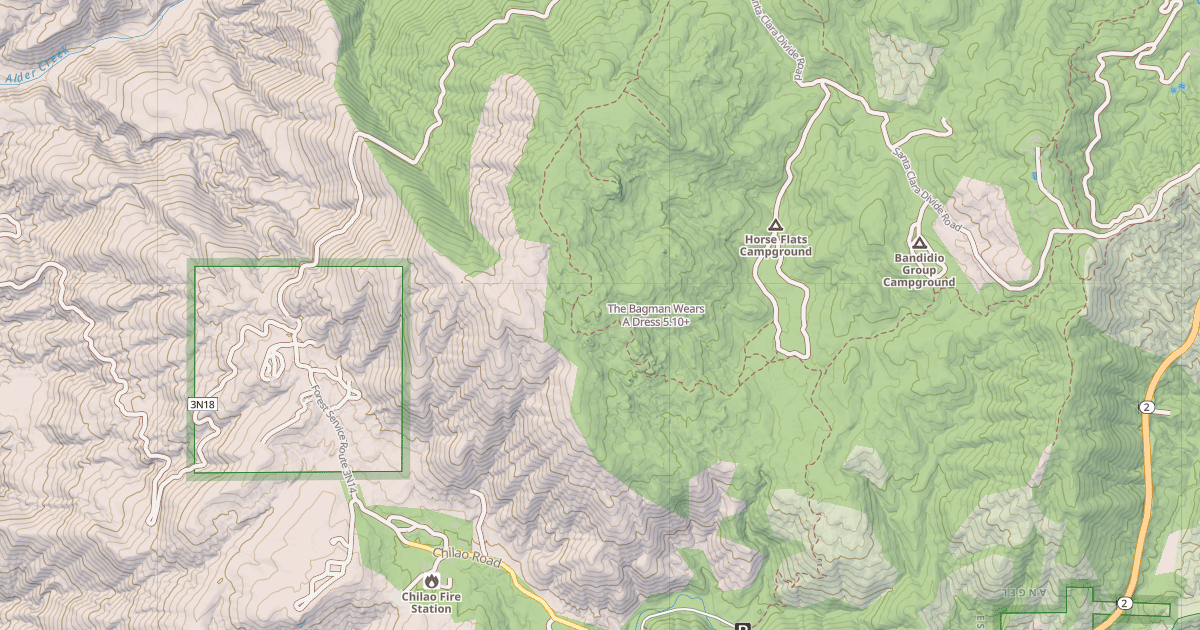 Map preview of The Bagman Wears A Dress