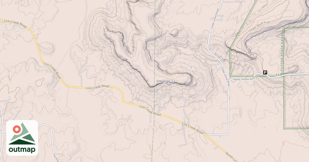 Map of Sidewinder
