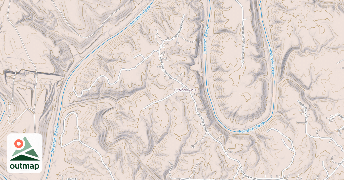 Map of Lil' Monkey