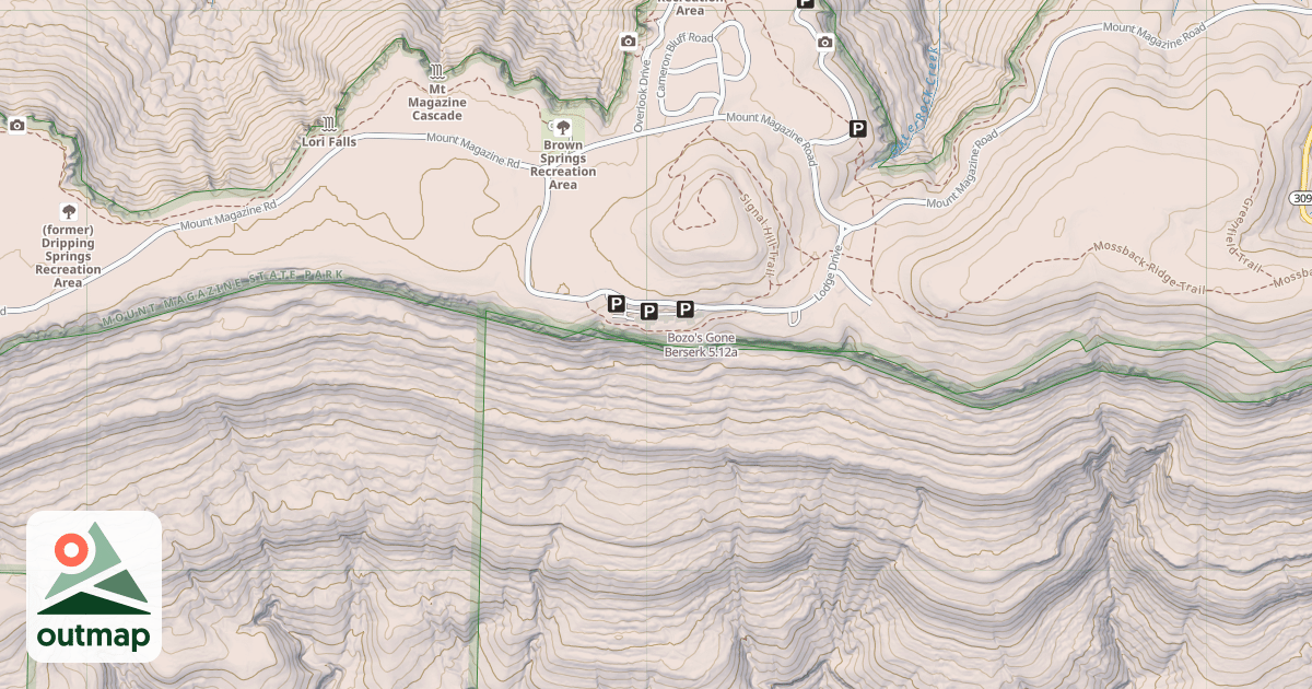 Map of Bozo's Gone Berserk