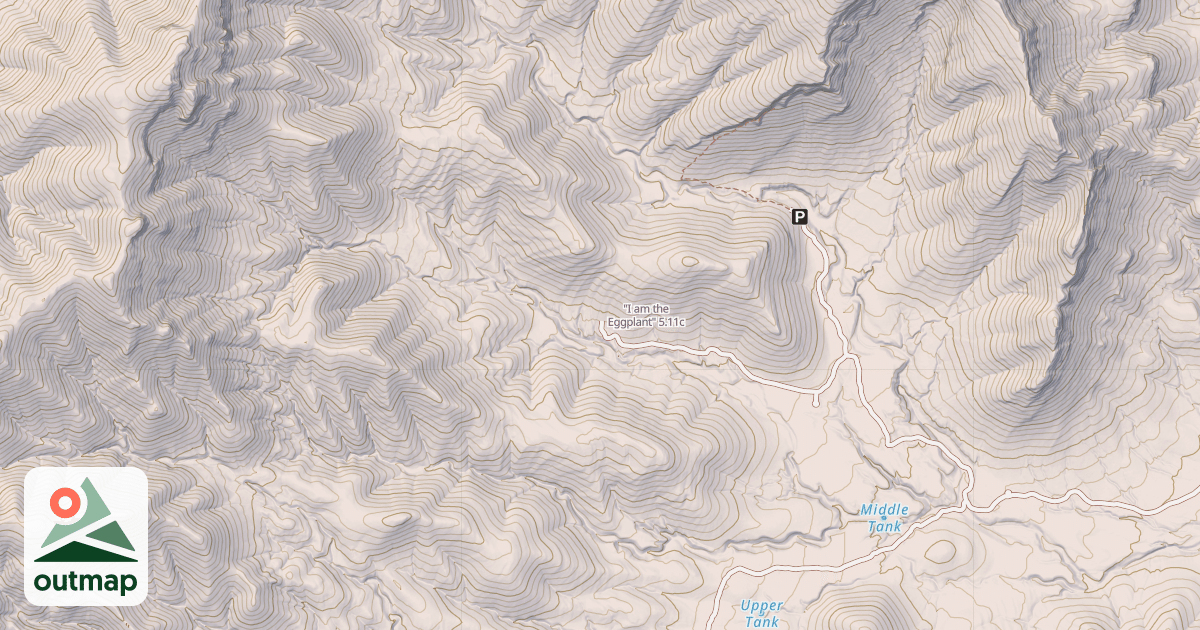 Map of "I am the Eggplant"