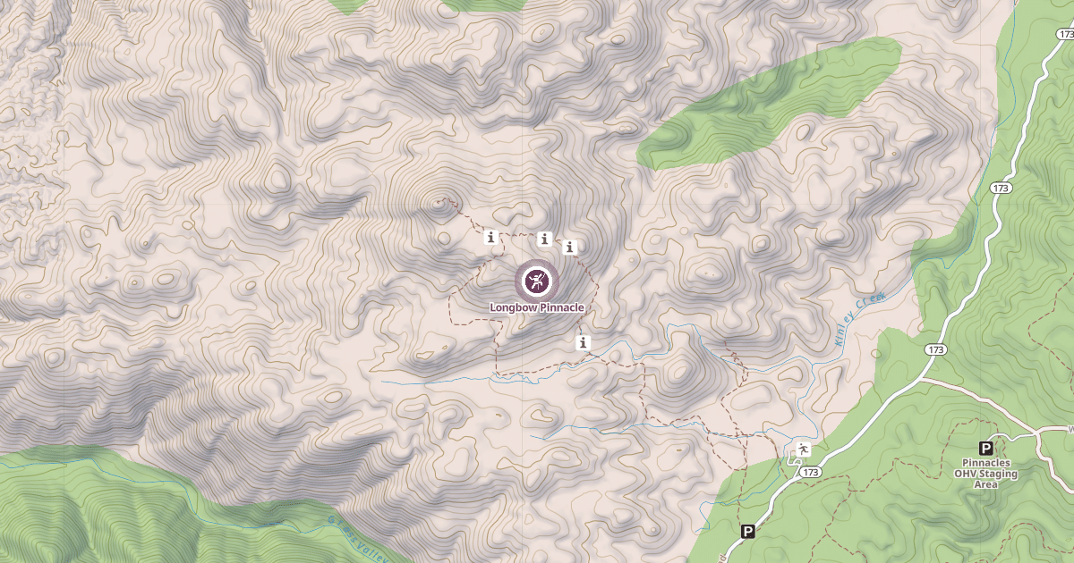 Map preview of Longbow Pinnacle