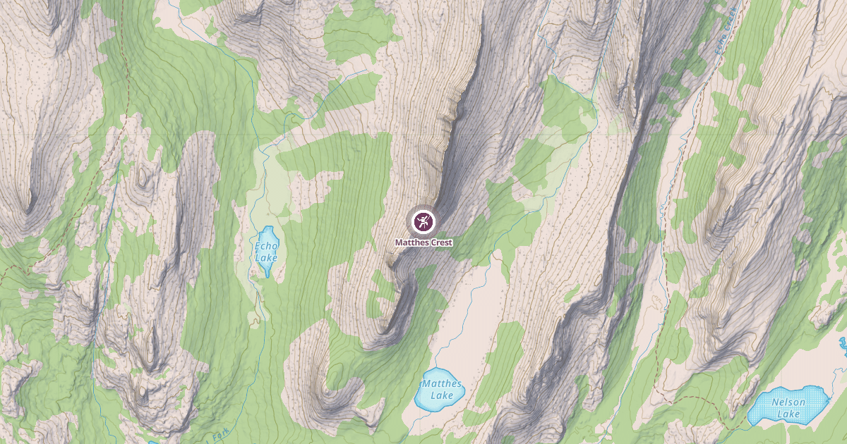 Map preview of Matthes Crest