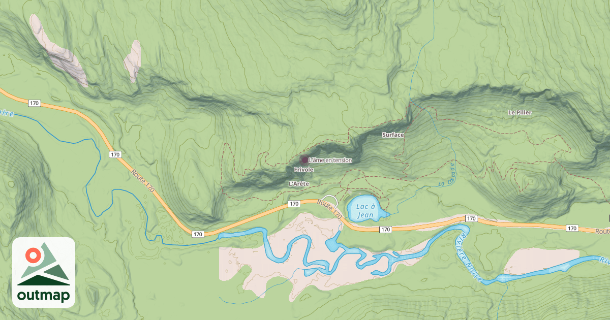 Map of L'âme en tension