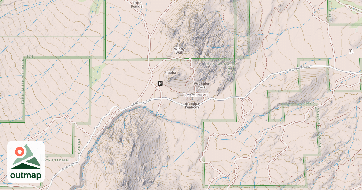 Map of Buttermilker
