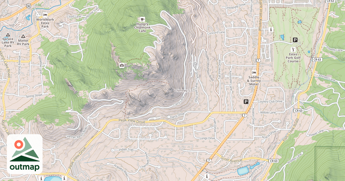 Map of Chimney